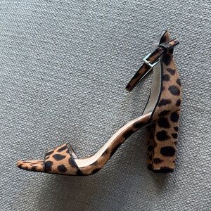 Vince Camuto Animal Print Heeled Sandals